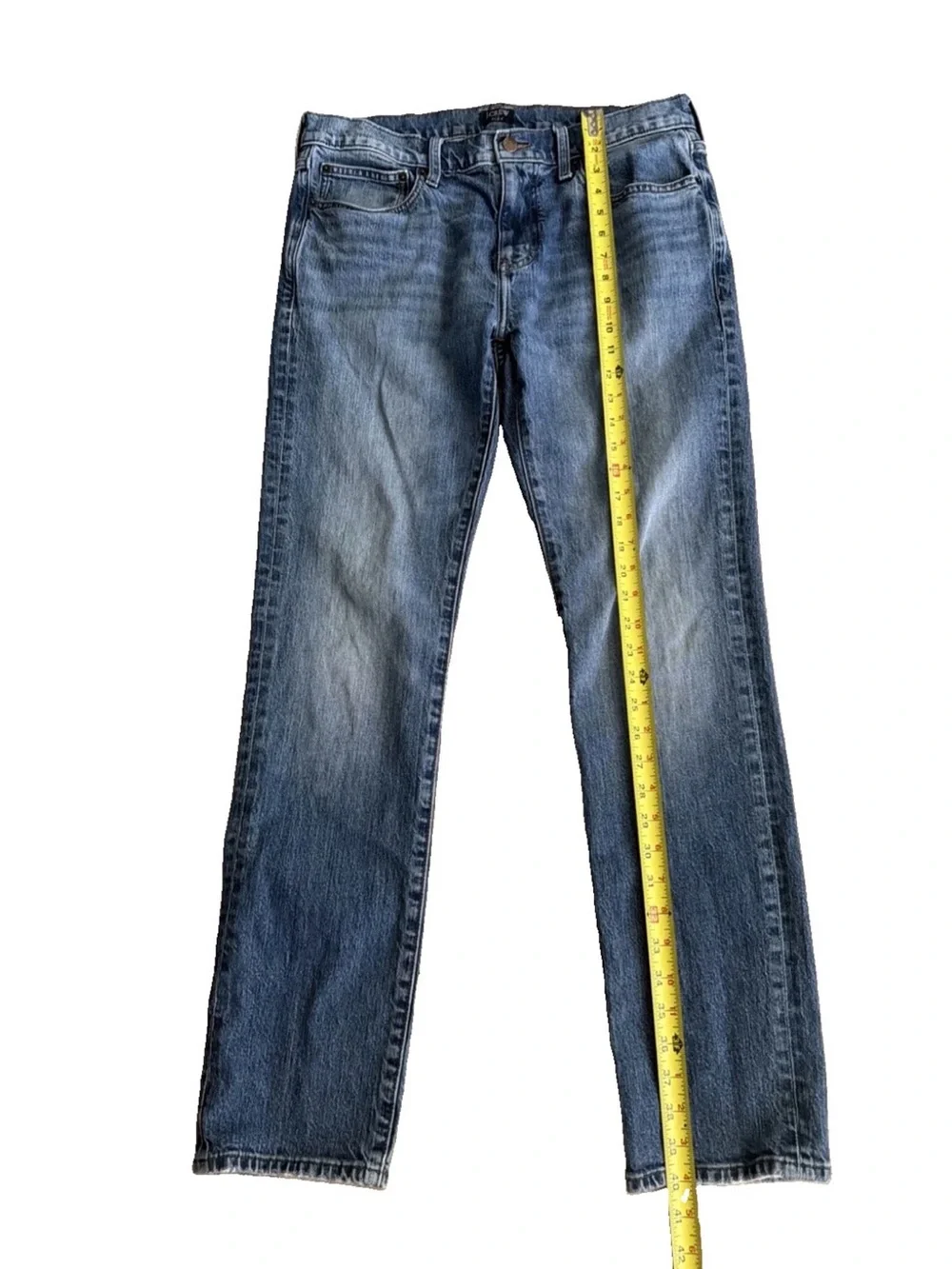 J.Crew Men’s Size W32-L32 Flex Slim Fit Jeans. Medium indigo wash. Great Cond.
